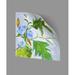 Winston Porter Feeling Beautiful Removable Wall Decal Vinyl in Blue/Gray/Green | 10 H x 10 W in | Wayfair 3win170a1010p
