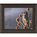 Charlton Home® 'Meadowlark' Framed Painting Print Paper in Gray/Orange | 16 H x 20 W x 1.38 D in | Wayfair 53007311D6B0493E9C22A34E8B9ACB7A