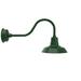 Longshore Tides Haleigh 1 - Bulb LED Outdoor Barn Light Metal | 16.78" H x 12" W x 29.75" D | Wayfair BOAW12VG-22G