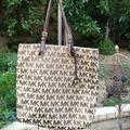 Michael Kors Bags | Authentic Michael Kors Jet Set Tote Bag !! | Color: Brown/Tan | Size: Os