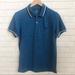 American Eagle Outfitters Shirts | Men’s Aeo Flex Polo Shirt | Color: Blue | Size: S