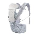 Breathable Baby Carrier Soft Ergonomic Baby Carrier Front and Back Backpack Detachable Strap Newborn Baby Adjustable Backpack (0-36 Months, Luminous Belt) Newborn Gift (Color : Gray)