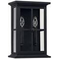 Capital Mansell 14" High Black Outdoor Wall Light