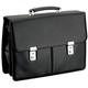 D&N Business Line Aktentasche, 42 cm, 20L, Schwarz