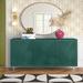 Everly Quinn Lacquer Buffet Table Wood/Plastic/Acrylic in Green | 31.8 H x 65 W x 19 D in | Wayfair 2F68856D775D4D0DA27A1CAE54708462
