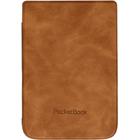 PocketBook Cover Shell für Touch HD 3, Touch Lux 4, Basic Lux 2, Light-Brown, Taglia unica