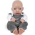 Vollence 11 inch Full Silicone Baby Dolls, Not Vinyl Dolls, Realistic Baby Doll, Real Reborn Baby Dolls, Newborn Baby Doll, Lifelike Baby Dolls - Boy
