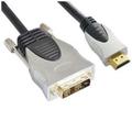 Nilox HDMI/DVI-D 1,0 m 1 m Schwarz - Video-Adapter (1 m, DVI-D, HDMI, Stecker/Stecker)