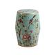 YQS Ceramic Stool Foot Makeup Chair Flower Stand Flower Bird Pattern Drum Stool Crafts Bedroom Garden Decoration