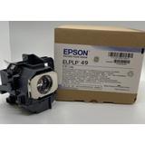 Original Epson UHE Lamp & Housing for the Epson Home Cinema 8700 UB Projector - 240 Day Warranty