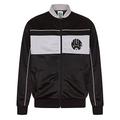 Newcastle United FC Official Football Gift Mens 1984 Retro Track Jacket Small Black