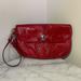 Coach Bags | Authentic Patent Leather Coach Clutch Purse | Color: Red | Size: Medium Clutch