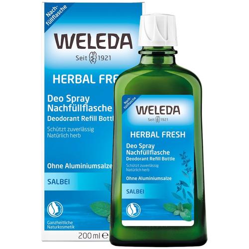 Weleda - Herbal Fresh Spray Salbei Nachfüllflasche Deodorants 200 ml