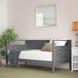 Red Barrel Studio® Cheadle Twin Daybed Wood in Gray | 37.8 H x 41.5 W x 78.3 D in | Wayfair 4C2494A08A974E2A8E12586D9FCD57E7