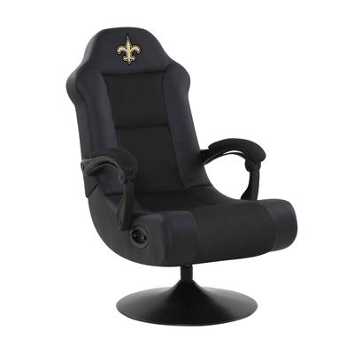 Imperial Black New Orleans Saints Ultra Game Chair