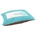 East Urban Home Topeka Kansas Indoor Dog Pillow Polyester in Green/Blue | 6 H x 28 W x 18 D in | Wayfair 823675C4BD754D378753D14B7AF236EB