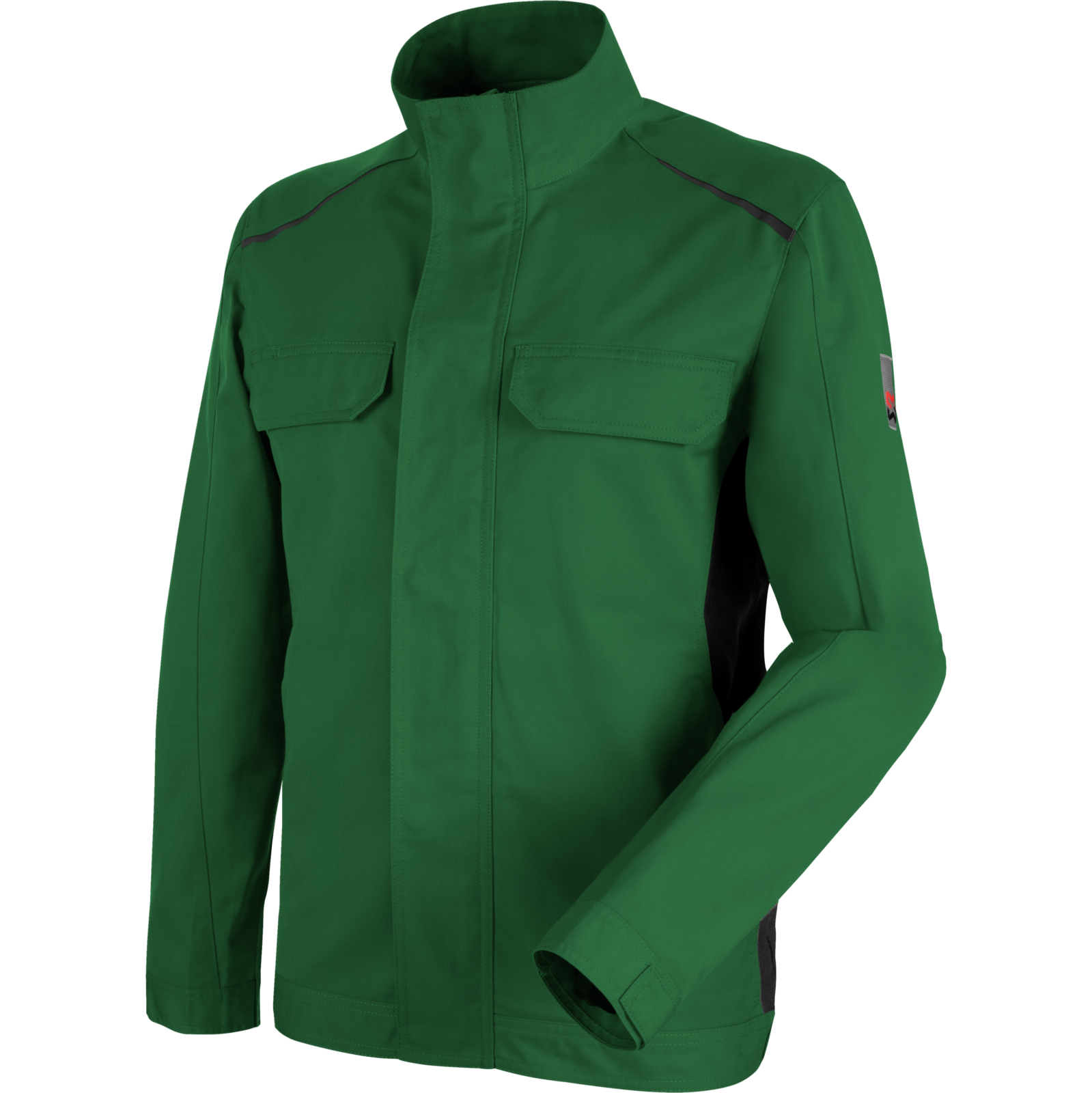 Veste de travail Cetus Würth MODYF verte/noire
