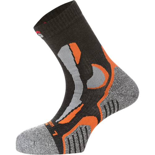 Chaussettes de travail toutes saisons Würth MODYF grises/oranges