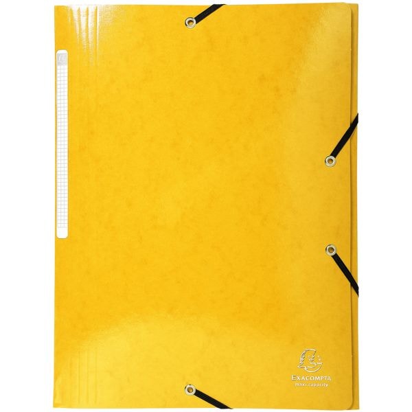 EXACOMPTA 25er-Pack Sammelmappe A4 »Iderama®« Manila-Karton gelb, 24x32x3.5 cm Image