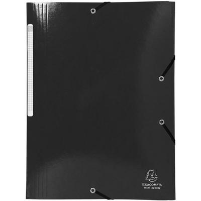 EXACOMPTA 25er-Pack Sammelmappe A4 »Iderama®« Manila-Karton schwarz, 24x32x3.5 cm