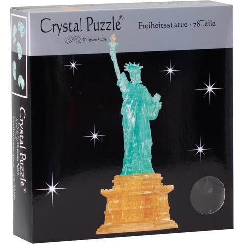 HCM KINZEL 3D-Puzzle Crystal Puzzle, Freiheitsstatue bunt Kinder Ab 3-5 Jahren Altersempfehlung