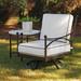Tommy Bahama Outdoor Pavlova Swivel Lounge Chair in Black/Blue/Gray | 36 H x 27 W x 35.5 D in | Wayfair 3911-11SW-01-40