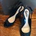 Gucci Shoes | Authentic Gucci Navy Heels Size 7b | Color: Blue | Size: 7