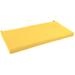 Winston Porter Indoor Bench Cushion Polyester/Cotton Blend in Yellow | 3 H x 45 W in | Outdoor Furniture | Wayfair 1B2ECEC75F2945F3B2D57D05DD1E9F98