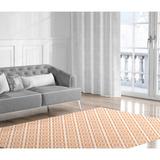 White 48 x 0.08 in Area Rug - Union Rustic Goodlow Orange/Ivory Rug Polyester | 48 W x 0.08 D in | Wayfair 75C395BFDAE0470E866402310E728099