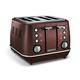 Morphy Richards Evoke Special Edition 4slice(s) 850W Bronze Toaster - Toasters (4 Slice(s), Bronze, Buttons, Rotary, China, 2 Year(s), 850 W)