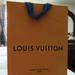Louis Vuitton Bags | Authentic Louis Vuitton 14 X 9.75 Shop Gift Bag | Color: Blue/Orange | Size: Os