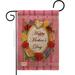 Breeze Decor Happy Mother's Day Impressions 2-Sided Burlap 18.5 x 13 in. Garden Flag in Red | 18.5 H x 13 W in | Wayfair