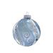 Kurt Adler Glitter & Sequins Glass Ball Ornament Glass in Blue/Gray | 13.07 H x 3.1496 W x 3.1496 D in | Wayfair GG0870