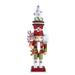 Kurt Adler Hollywood Candy Soldier Nutcracker Wood in Brown | 13.5 H x 5.5 W x 4.5 D in | Wayfair HA0491