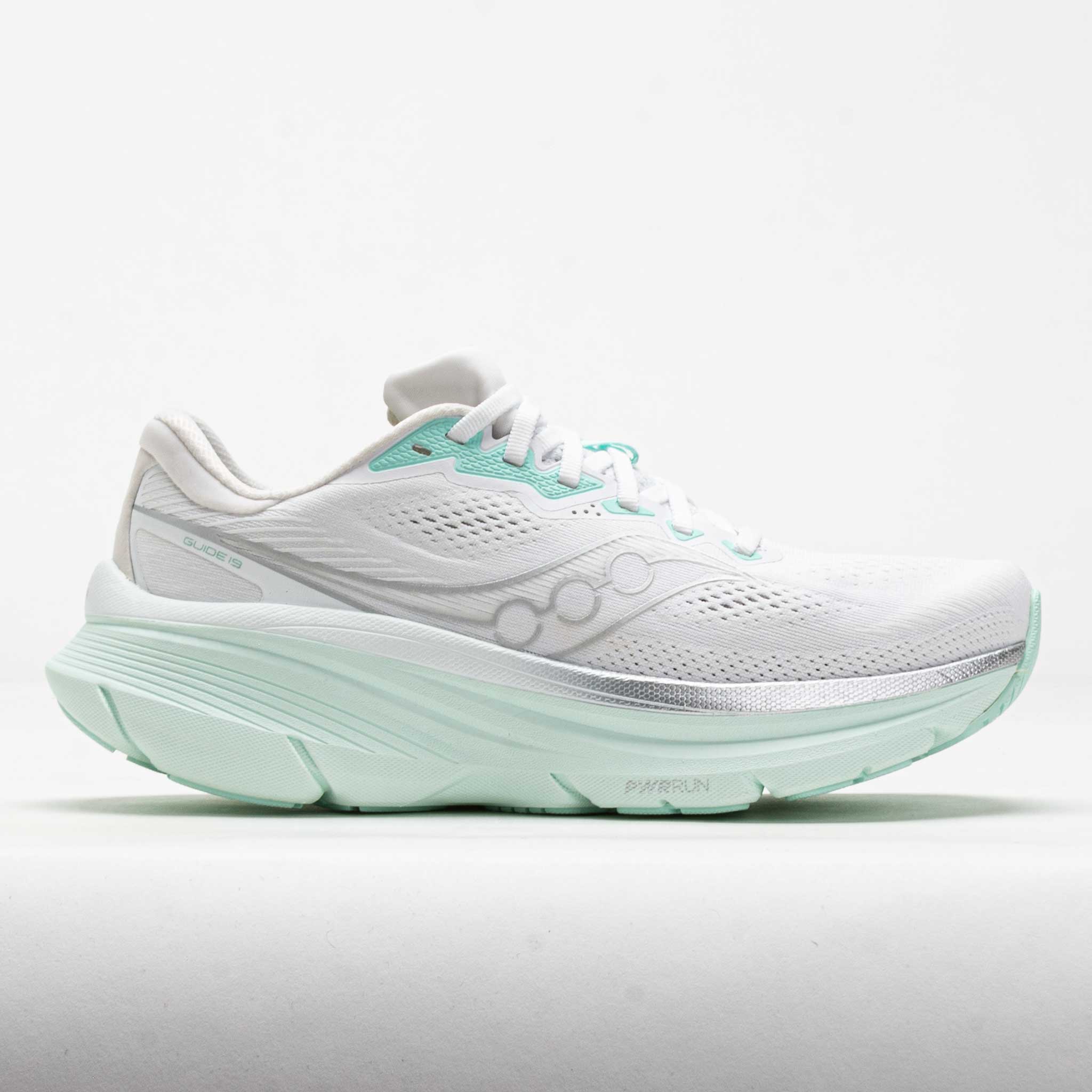 Saucony Guide 19 Women's Running Shoes White/Hush