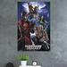 Trends International Guardians of the Galaxy - Group Paper Print in Black | 34 H x 22.375 W x 0.125 D in | Wayfair POD2229