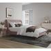 Everly Quinn Bed Upholstered/Velvet, Wood in Pink | 44.7 H x 59.3 W x 83.9 D in | Wayfair 2A14DFECB37A4A669685DCEA5E8F0182