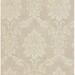 Astoria Grand Bailey Damask 32.81' L x 20.87" W Wallpaper Roll Non-Woven in White | 20.87 W in | Wayfair 6B11D8D583BE4C2190054208229473E1