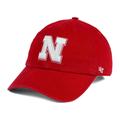 Men's '47 Red Nebraska Huskers Clean Up Adjustable Hat