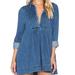 Free People Dresses | Free People Baby Blues Denim Tunic Dress | Color: Blue | Size: M