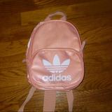 Adidas Bags | Adidas Santiago Mini Backpack Pink | Color: Pink/White | Size: Os