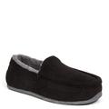 Deer Stags Slipperooz Lil Spun Cozy Moccasin - Boys 4 Youth Black Slipper Medium