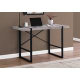 "Computer Desk / Home Office / Laptop / 48""L / Work / Metal / Laminate / Beige / Black / Contemporary / Modern - Monarch Specialties I 7315"