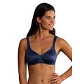 Anita Women's Seamless Underwired Full Figure Bra Patriot Blue 38 F