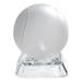 Winston Porter Aiko Crystal Frosted Etched Tennis Ball on Base Paper Weight | 7.3 H x 6.2 W x 6.2 D in | Wayfair C63916BC95354FABBFBD59D823080A54