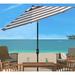 Breakwater Bay 130" Beach Umbrella Metal in Gray | 105.51 H in | Wayfair 85C059468BFC4FB5815930466D9D0B42