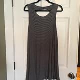 American Eagle Outfitters Dresses | Aeo Jersey Knit Dress | Color: Black/Tan/White | Size: S