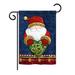 Breeze Decor Joy Heart Winter Seasonal Christmas Impressions 2-Sided 18.5 x 13 in. Garden Flag, in Red/Blue/Brown | 18.5 H x 13 W in | Wayfair