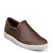 Nunn Bush Kore City Walk Moc Toe Slip-on - Mens 7 Brown Oxford Medium