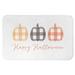 The Holiday Aisle® Staudt Plaid Pumpkin Rectangle Non-Slip Bath Rug Polyester in Blue/Gray/Pink | Wayfair 839ED98DBBD247B1B14E01D39742DBA2